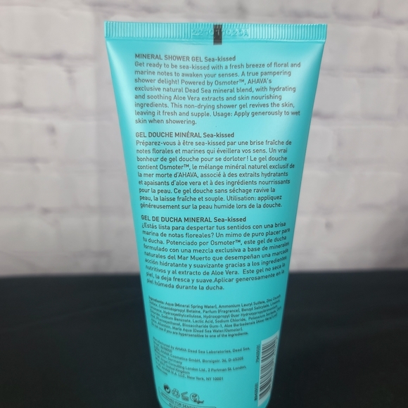 AHAVA. Deadsea Water Mineral Shower Gel. 6.8 fl.oz - Picture 6 of 6
